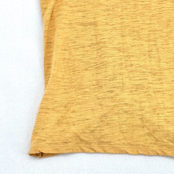 Altar’d State Women’s Twist Front Tank Top Large Mustard Yellow Casual - Picture 9 of 15